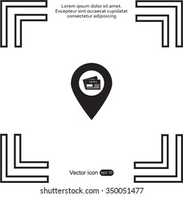 news icon map pin