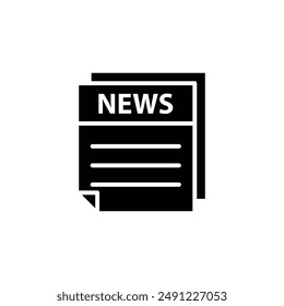 news icon. newspaper vector icon.