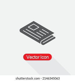 News Icon, Newspaper Icon Vector Illustration Eps10