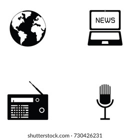 news icon set