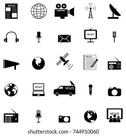 news icon set