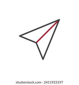 news icon. sign for mobile concept and web design. outline vector icon. symbol, logo illustration. vector graphics.