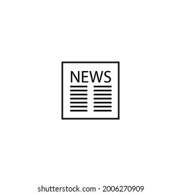 news icon stock illustration design