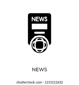 News icon. News symbol design from Political collection. Simple element vector illustration on white background.