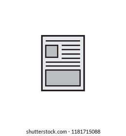 news icon vector