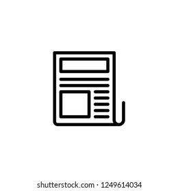 news icon vector