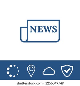 news icon vector