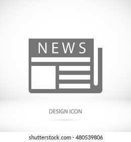 news icon, vector best flat icon, EPS