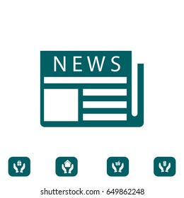 news icon, vector best flat icon, EPS