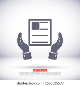 news icon. Vector Eps 10 . Lorem Ipsum Flat Design