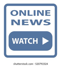 News Icon Vector flat design style