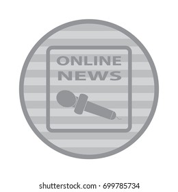 News Icon Vector flat design style