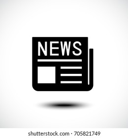 News icon. Vector illustration