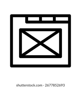 Ilustración de diseño de símbolo de Vector de icono de Noticias