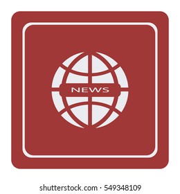 News icon, web design element