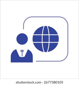 Iconos de noticias. Vector de color simple