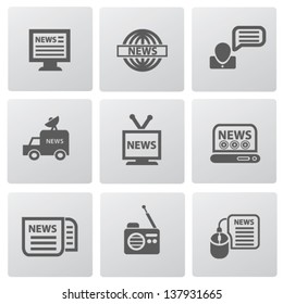 News icons,vector