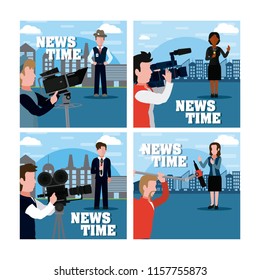 News and jounalism cards