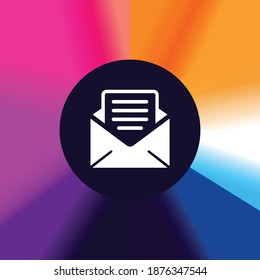 Carta de noticias - botón Icono de aplicación