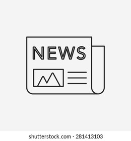 news line icon