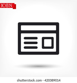 news .line vector icon