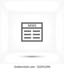 news .line vector icon