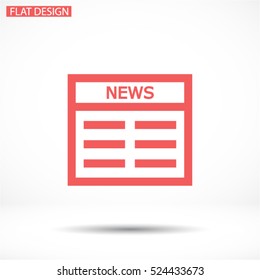 news .line vector icon