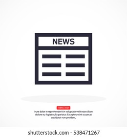 news .line vector icon