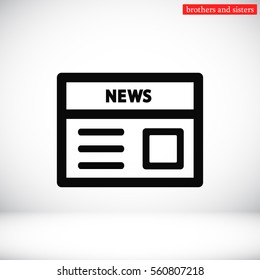 news .line vector icon