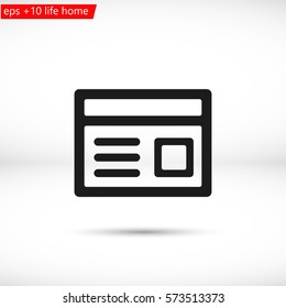 news .line vector icon