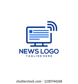 News Logo Design