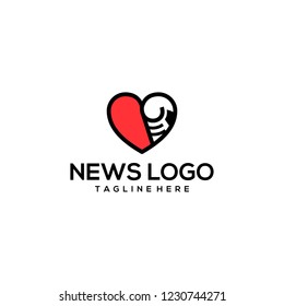 News Logo Design