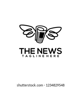 News Logo Design