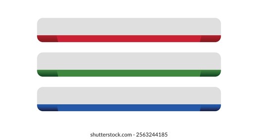 News lower third vector design.Set banner and lower third for news and live. bottom third for broadcast and online media