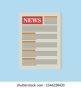 News Media Newspaper Paper Media Icon