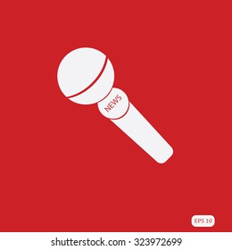 news microphone icon