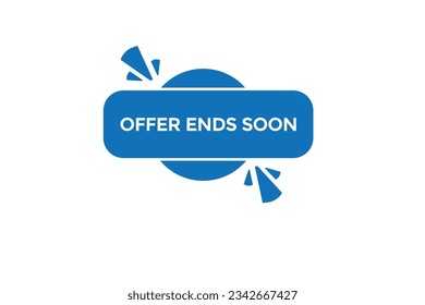 news offer ends soon, level, sign, speech, bubble  banner,
