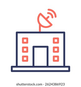 News Office Icon Element For Design