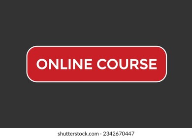 news online course, level, sign, speech, bubble  banner,
