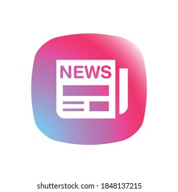 News Paper - App Icon Button