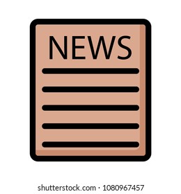news paper article reading 