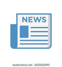 news paper icon design vector template