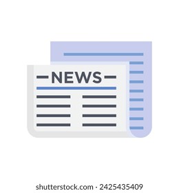 news paper icon design vector template