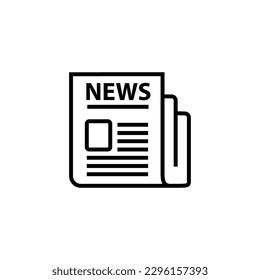 news paper icon vector design templates 
