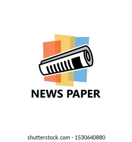 News Paper Logo Template Design