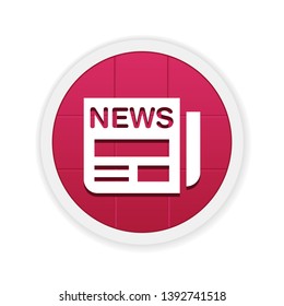 News Paper - Vector App Icon