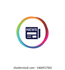 News Paper - Vector App Icon