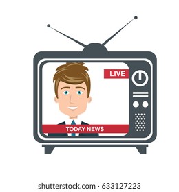 news presenter avatar character