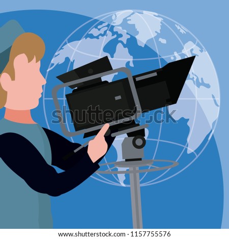 News proffesional worker