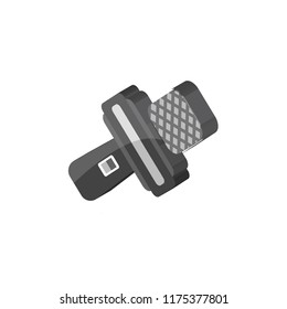 News report isometric left top view 3D icon